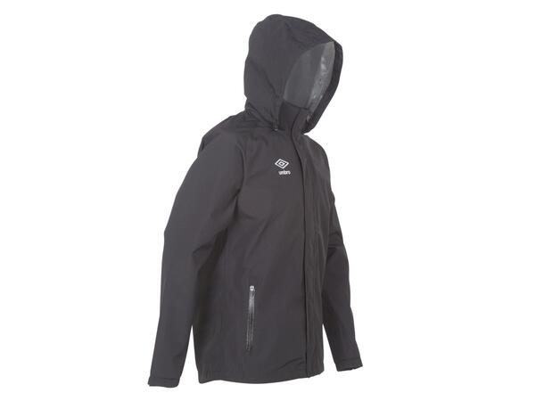 UMBRO Core Rain Jacket Sort XXL Regnjakke med god ventilasjon
